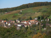 Tele-Blick von Teufelsgrber unterhalb Steinenkreuzle nach Norden auf Feldberg