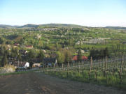 Blick vom Stalten nach Sden ber Feldberg zum Hunnenberg am 18.4.2007