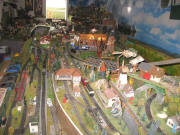 Blick nach Osten ber die Trix-Eisenbahnanlage am 22.3.2007