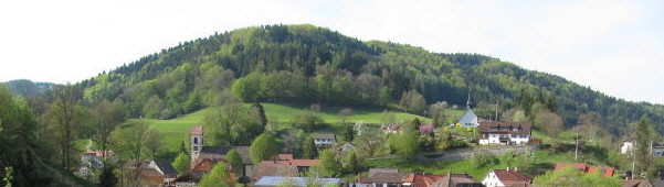  Blick nach Nordosten auf Tegernau am 29.4.2010